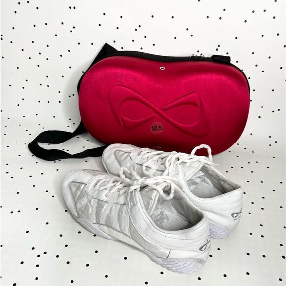 📣 NFINITY 📣 evolution cheerleading shoes size 10,5 👟 10 1/2 cheer number 3️⃣ - Picture 8 of 8